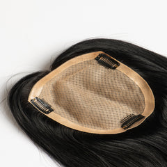 Toppers -Elevate Your Hairstyle With Our Premium 100% Virgin human Hair Topper Extensions By Star Extensions.